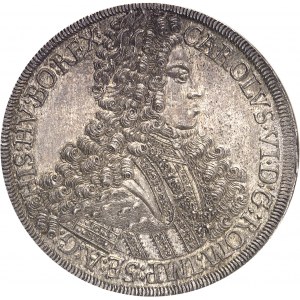 Charles VI (1711-1740). Thaler 1713, Hall.