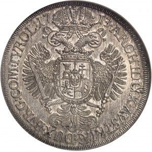 Charles VI (1711-1740). Thaler 1713, Hall.