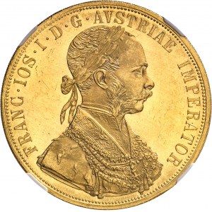 François-Joseph Ier (1848-1916). 4 ducats 1914, Vienne.