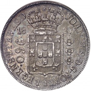 Jean VI (1799-1826). 960 réis 1817, R, Rio de Janeiro.