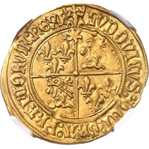 Louis XII (1498-1514). Écu d’or au soleil du Dauphiné ND (1498-1501), Montélimar.