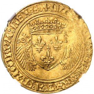 Louis XII (1498-1514). Écu d’or au porc-épic ND (1507-1515), Bayonne.