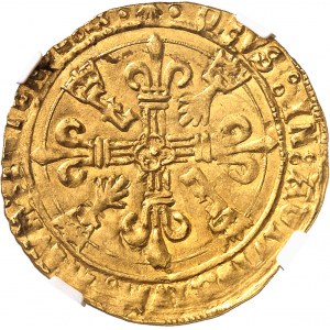 François Ier (1515-1547). Écu d’or au soleil de Bretagne, 2e type ND (1515-1540), R, Rennes.