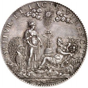 Henri II (1547-1559). Médaille hybride, Diane de Poitiers, duchesse de Valentinois ND (c.1602, postérieure), Paris.