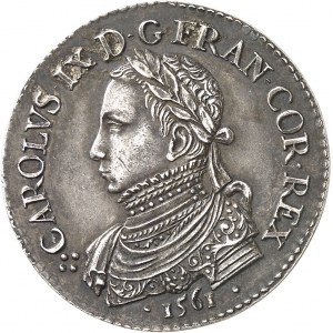 Charles IX (1560-1574). Jeton, sacre du Roi à Reims, frappe postérieure 1561 (XIXe s.), Paris.