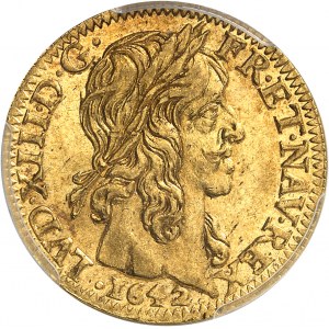 Louis XIII (1610-1643). Louis d’or 1642, A, Paris.