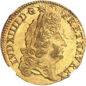 Louis XIV (1643-1715). Louis d’or à l’écu 1690, B, Rouen.