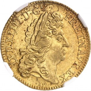 Louis XIV (1643-1715). Louis d’or à l’écu 1690, Y, Bourges.