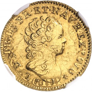 Louis XV (1715-1774). Louis d’or aux insignes, 2e type 1716, A, Paris.