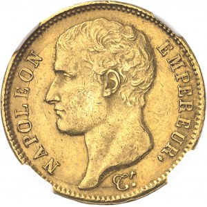 Premier Empire / Napoléon Ier (1804-1814). 40 francs type transitoire, tête nue 1807, A, Paris.