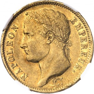 Premier Empire / Napoléon Ier (1804-1814). 40 francs Empire 1810, K, Bordeaux.