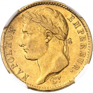 Premier Empire / Napoléon Ier (1804-1814). 20 francs Empire 1810, U, Turin.