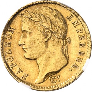 Premier Empire / Napoléon Ier (1804-1814). 20 francs Empire 1811, U, Turin.