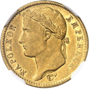 Premier Empire / Napoléon Ier (1804-1814). 20 francs Empire 1813, Q, Perpignan.