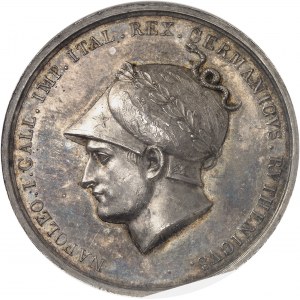 Premier Empire / Napoléon Ier (1804-1814). Médaille, prise de Vienne, par Luigi Manfredini 1805, Milan.