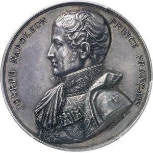 Premier Empire / Napoléon Ier (1804-1814). Médaille, Joseph Napoléon prince français par E. Dubois ND (1832), Paris.
