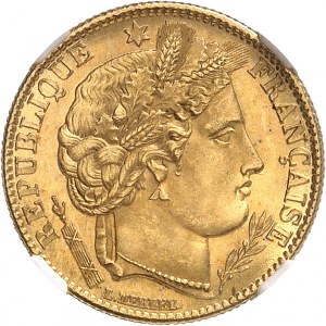 IIe République (1848-1852). 10 francs Cérès 1851, A, Paris.
