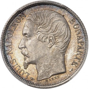 IIe République (1848-1852). 1 franc Louis-Napoléon Bonaparte 1852, A, Paris.