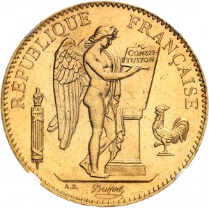 IIIe République (1870-1940). 100 francs Génie, aspect Flan bruni (PROOFLIKE) 1894, A, Paris.