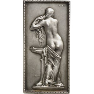 IIIe République (1870-1940). Médaille, La Toilette par Oscar Roty, SAMF n° 187 1899, Paris.