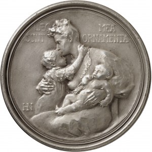 IIIe République (1870-1940). Médaille, Voici mes bijoux par Henry Nocq, SAMF n° 76 1901, Paris.