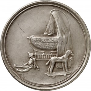 IIIe République (1870-1940). Médaille, Voici mes bijoux par Henry Nocq, SAMF n° 76 1901, Paris.