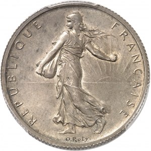 IIIe République (1870-1940). Présérie (sans ESSAI) de 2 francs Semeuse au gros 2 et tranche cannelée 1898, Paris.