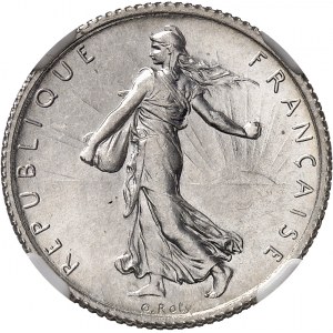 IIIe République (1870-1940). 1 franc Semeuse 1908, Paris.