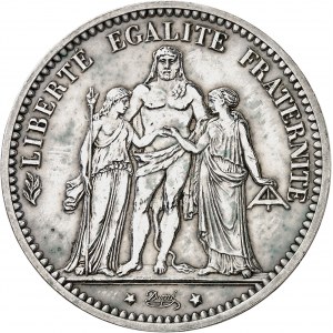Ve République (1958 à nos jours). Présérie de 10 francs Hercule (sans ESSAI) 1964, Paris.