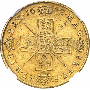 Charles II (1660-1685). 5 guinées 1682, Londres.