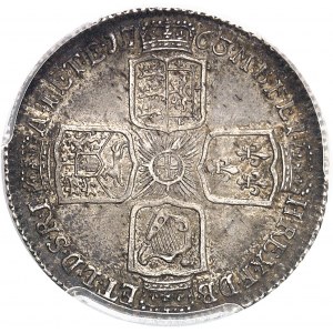 Georges III (1760-1820). Shilling dit Northumberland shilling 1763, Londres.