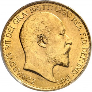 Édouard VII (1901-1910). 5 livres (5 pounds) 1902, Londres.