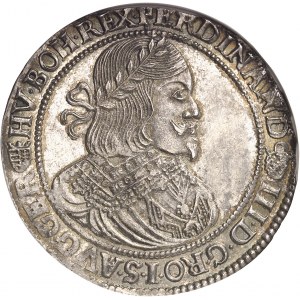 Ferdinand III (1637-1657). Thaler 1651, KB, Kremnitz (Körmöcbánya).