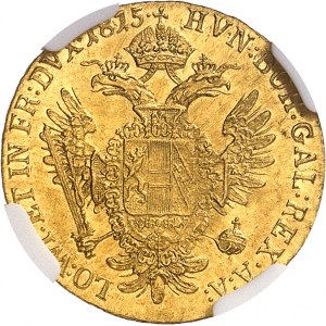 François Ier (1806-1835). Ducat 1815, E, Karlsbourg (Alba Julia).