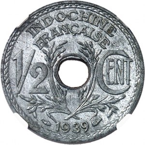 IIIe République (1870-1940). 1/2 centime 1939, Paris.