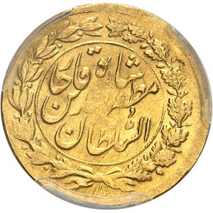 Mozaffareddine Chah (1896-1907). 1/2 toman (5000 dinars) AH 1319 (1901), Téhéran.