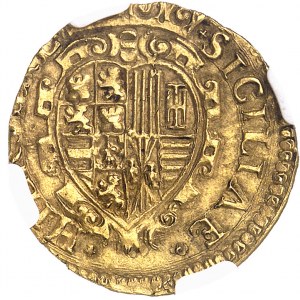 Naples et Sicile, Philippe IV d’Espagne (1621-1665). Écu (scudo) 1647/2 X-GAC, N, Naples.