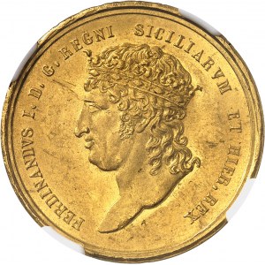 Naples, Ferdinand I (1816-1825). 15 ducats 1818, Naples.