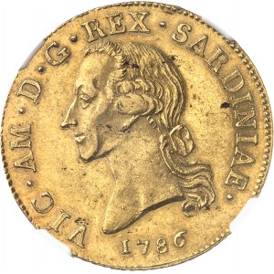 Savoie, Victor-Amédée III (1773-1796). 2,5 doppie (mezzo carlino) 1786, Turin.