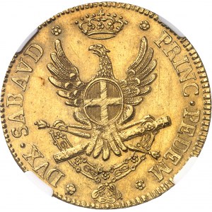 Savoie, Victor-Amédée III (1773-1796). 2,5 doppie (mezzo carlino) 1786, Turin.