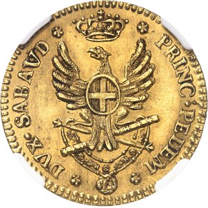 Savoie, Victor-Amédée III (1773-1796). Doppia nouvelle (Doppia nuova) 1786, Turin.