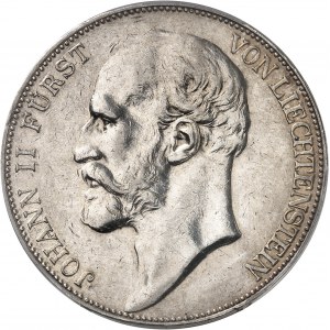 Jean II, prince (1858-1929). 5 francs 1924, Berne.