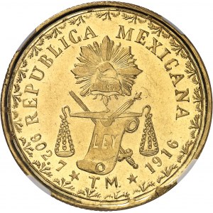 République du Mexique (1821-1917). 60 pesos du gouvernement d’Oaxaca durant la Révolution mexicaine 1916 TM, Oaxaca de Juárez.