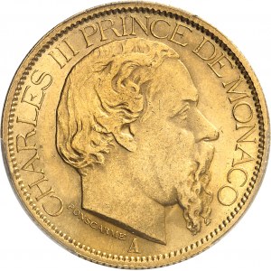 Charles III (1853-1889). 100 (Cent) francs 1884, A, Paris.