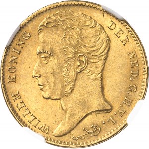Guillaume I (1815-1840). 10 gulden (10 florins) 1825, B, Bruxelles.