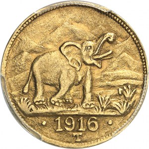 [Tanzanie] Afrique Orientale Allemande, Guillaume II. 15 roupies 1916, T, Tabora.