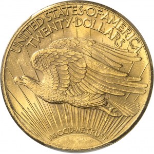 République fédérale des États-Unis d’Amérique (1776-à nos jours). 20 dollars Saint-Gaudens 1928, Philadelphie.