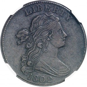 République fédérale des États-Unis d’Amérique (1776-à nos jours). One cent Liberty 1802, Philadelphie.
