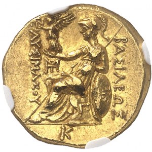 Thrace, Byzance. Statčre d’or au nom de Lysimaque ND (c.270-260 av. J.-C.), Byzantion.