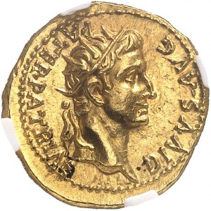 Caligula (37-41). Aureus avec le divin Auguste 37-38, Lyon.